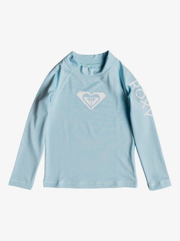 ROXY GIRLS WHOLE HEARTED LS RASH GUARD SIZE 5