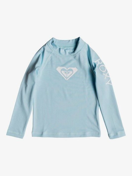 ROXY GIRLS WHOLE HEARTED LS RASH GUARD SIZE 5