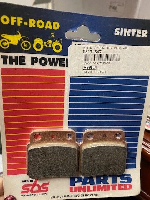 Moose Racing - M817-S47 - XCR Brake Pads