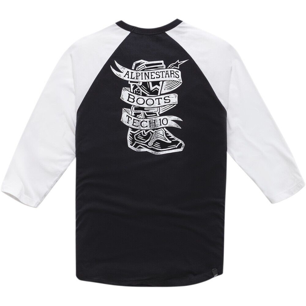 Alpinestars Booted Premium Mens Tees Tops Performance Raglan T-Shirts SIZE XL