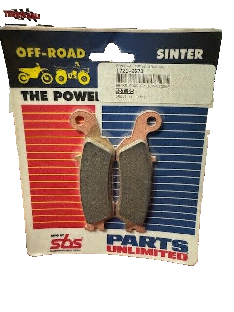 MOOSE RACING 1721-0673 XCR Compound Brake Pads