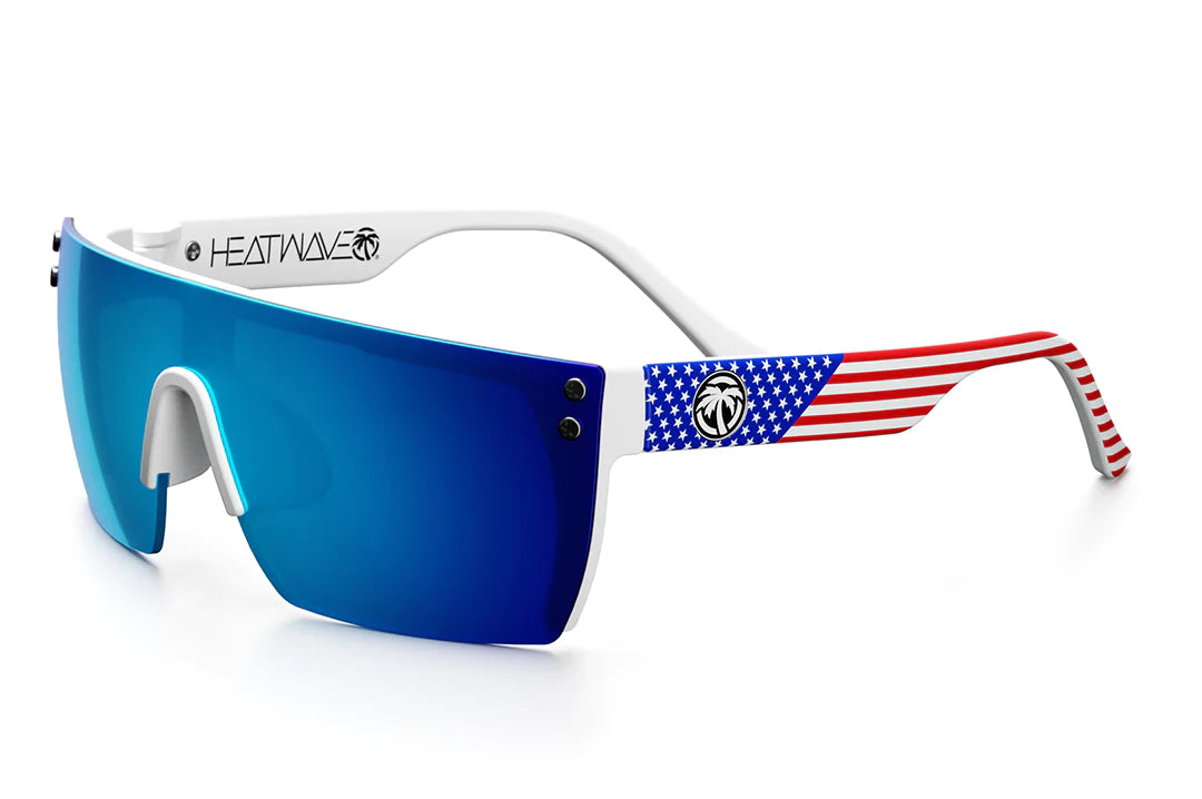 KIDS LAZER FACE SUNGLASSES: STARS AND STRIPES